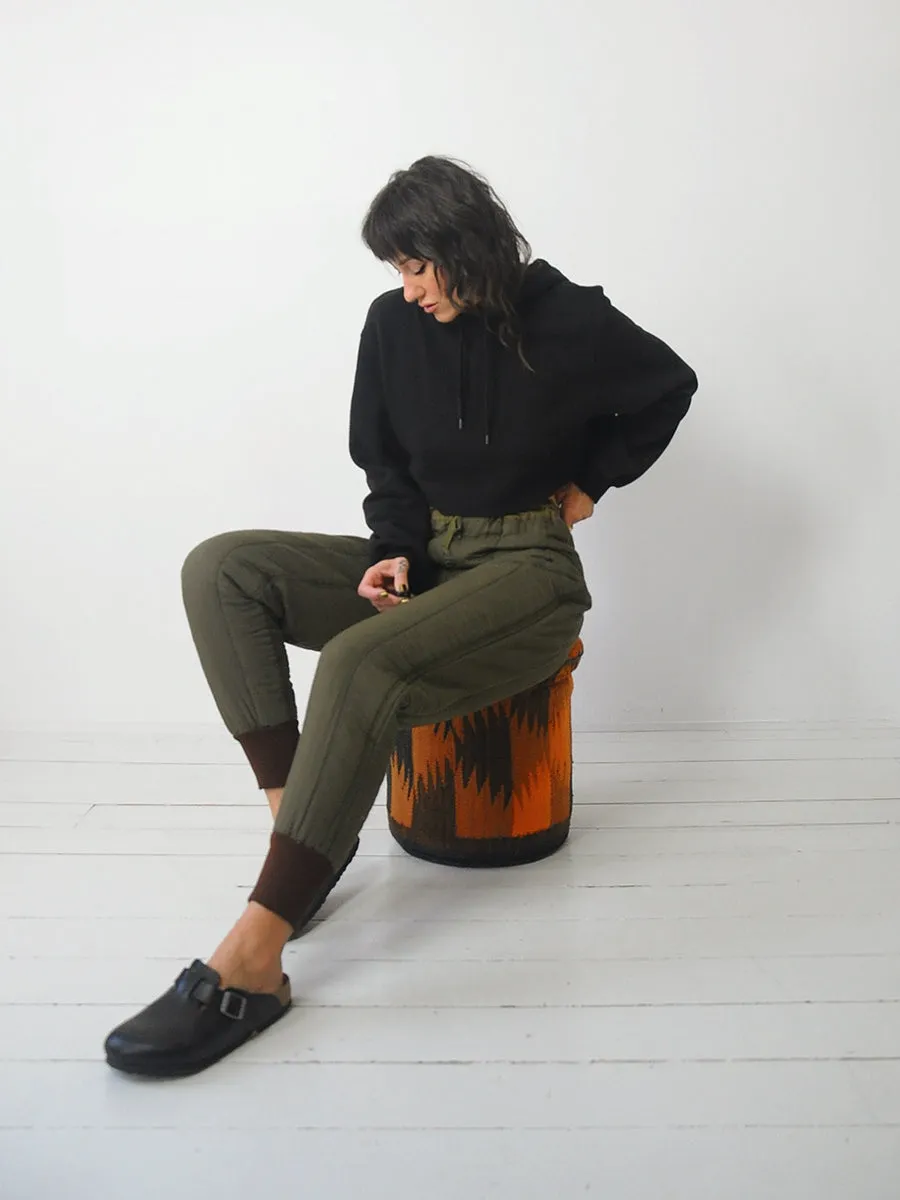 1970's Czech Military Quilted Liner Pants