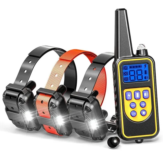 800m Yard Remote Dog Toy Training Collar