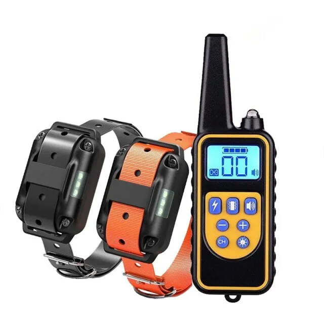 800m Yard Remote Dog Toy Training Collar