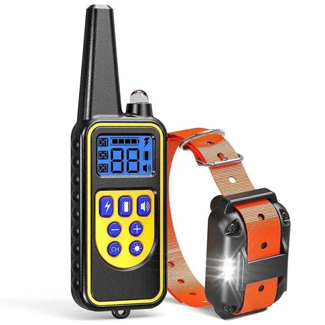 800m Yard Remote Dog Toy Training Collar