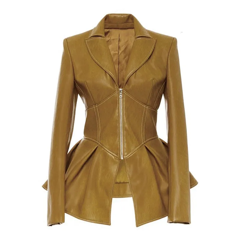 Abana Lapel Collar Jacket