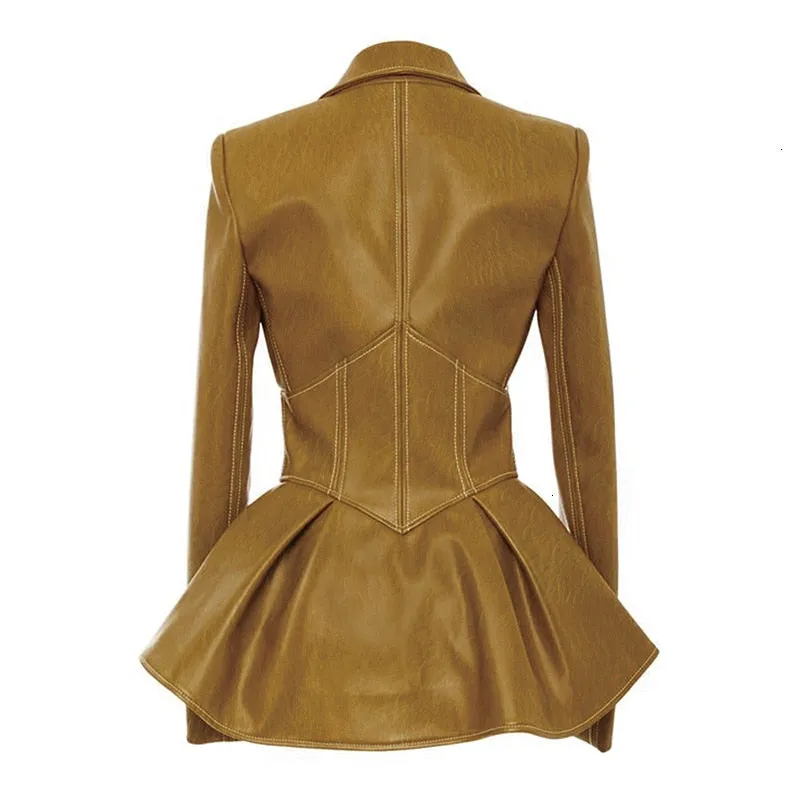 Abana Lapel Collar Jacket