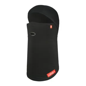 Airhole Balaclava Full Hinge Waffle Fleece Mask - Black