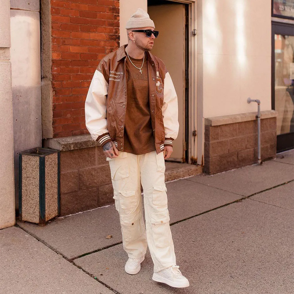 🔥American Street Multi Pocket Baggy Cargo Pants
