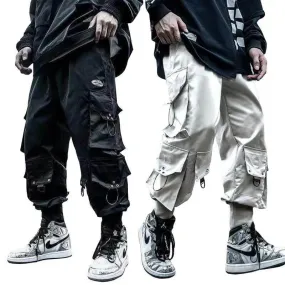 Antero antisns Tactical Cargo Pants Japanese Streetwear Pants