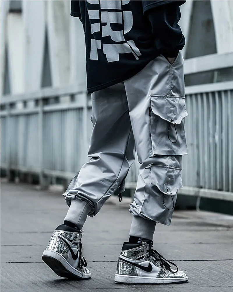 Antero antisns Tactical Cargo Pants Japanese Streetwear Pants