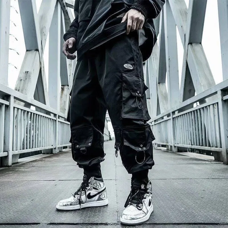 Antero antisns Tactical Cargo Pants Japanese Streetwear Pants