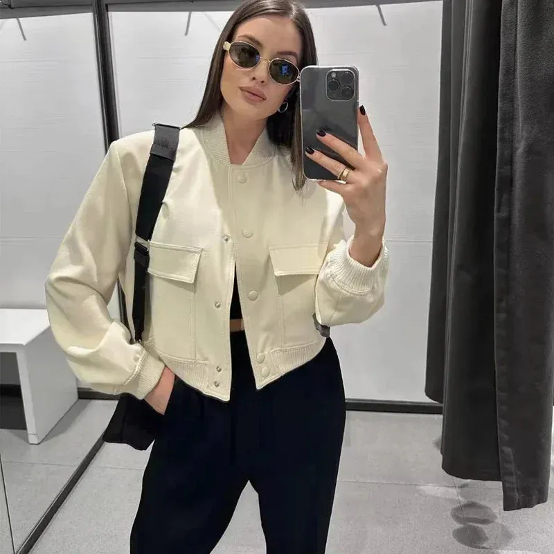 ASDS Women's Bomber Jacket - Stylish & Versatile