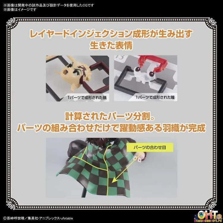 Bandai Demon Slayer: Kimetsu no Yaiba Tanjiro Kamado Hinokami Kagura Ver. Model Kit