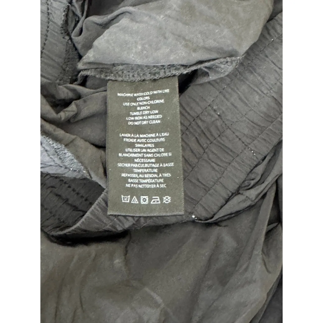 BDG By Urban Outfitters Women's Black Jemma Nylon Mid-Rise Cargo Pants SZ S