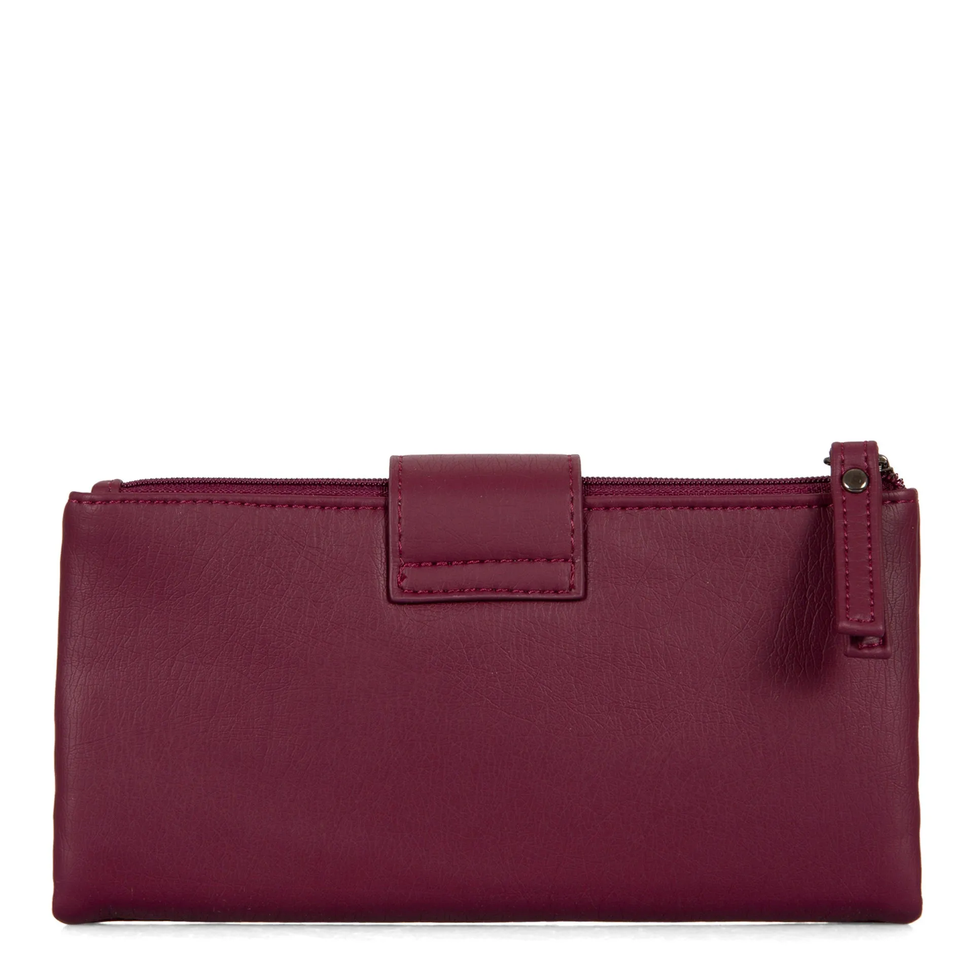 Bifold Quilted Wallet with Snap Closure