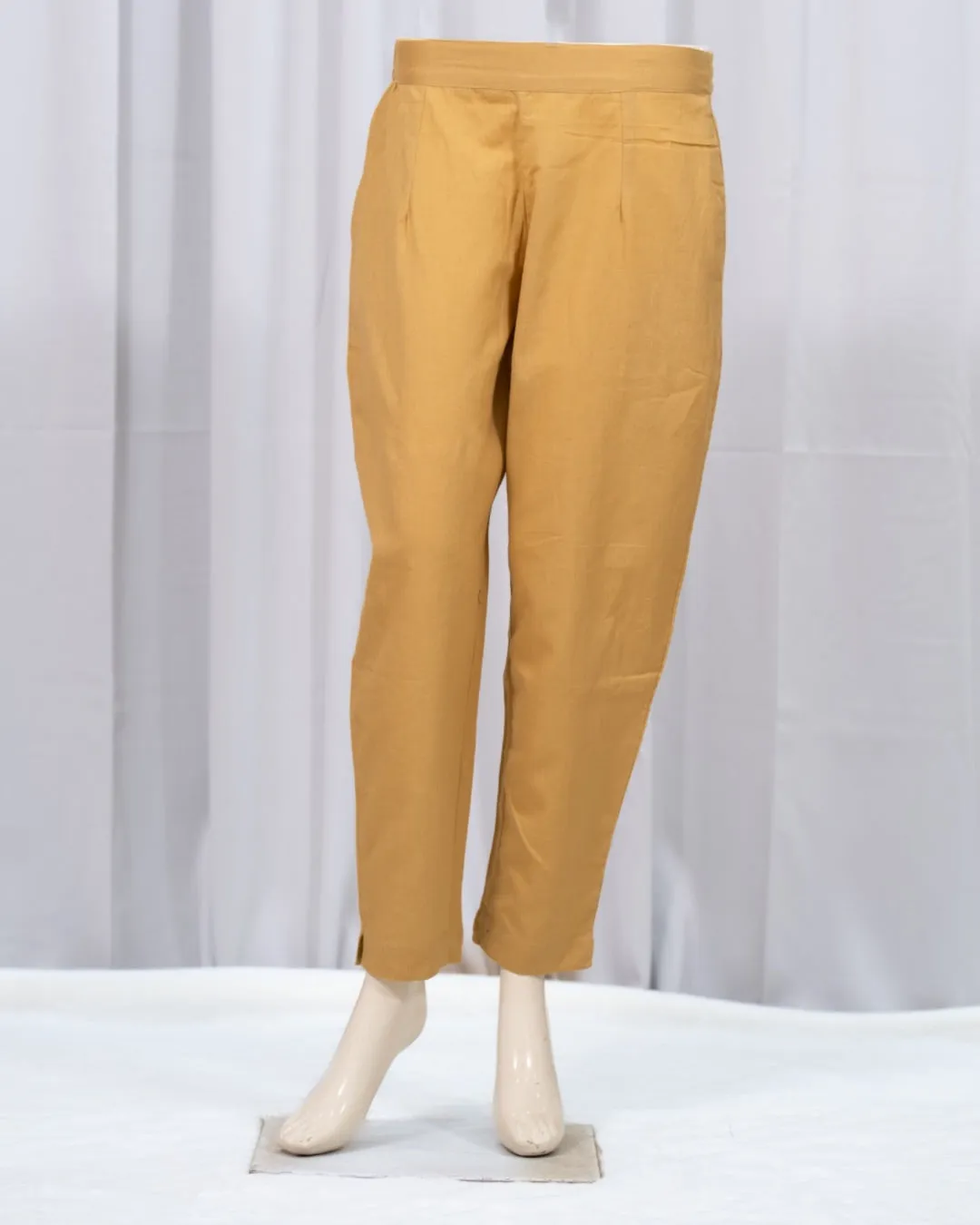 Breathable Cotton Straight Pants