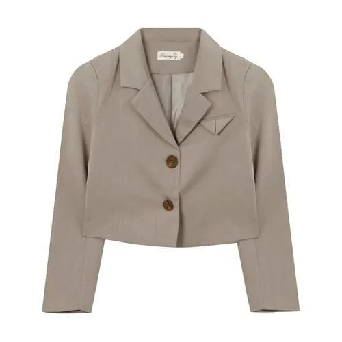 British Style Suit Coat Shirt  Pleated Skirt MK17042