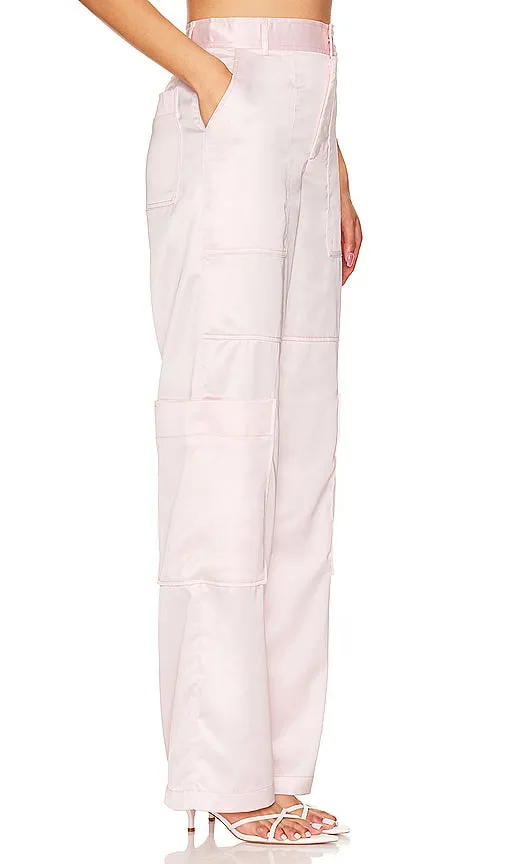 Bubish Lara Cargo Pant in Blush