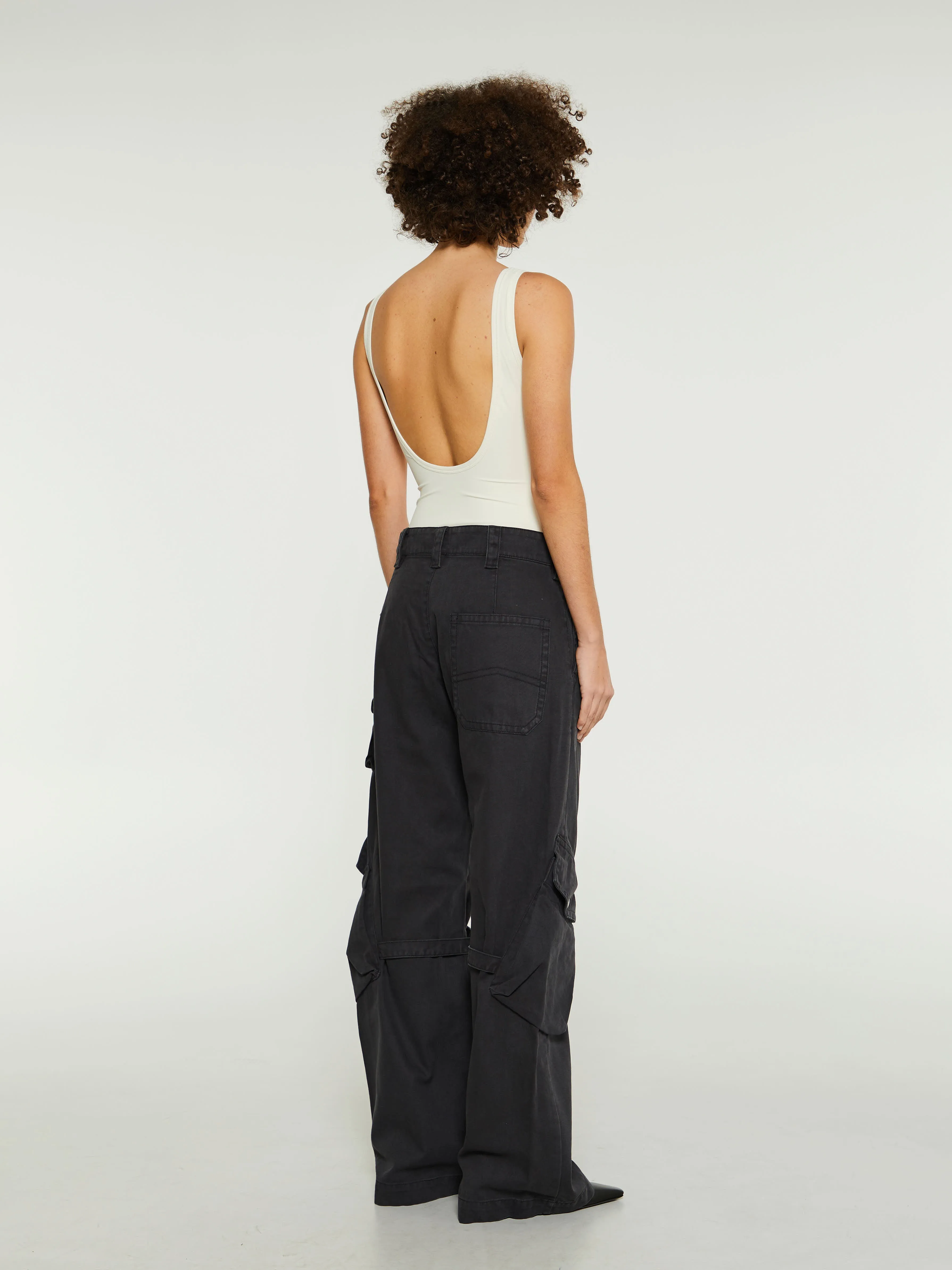 Cargo Pants in Charcoal Grey