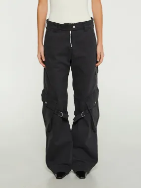 Cargo Pants in Charcoal Grey