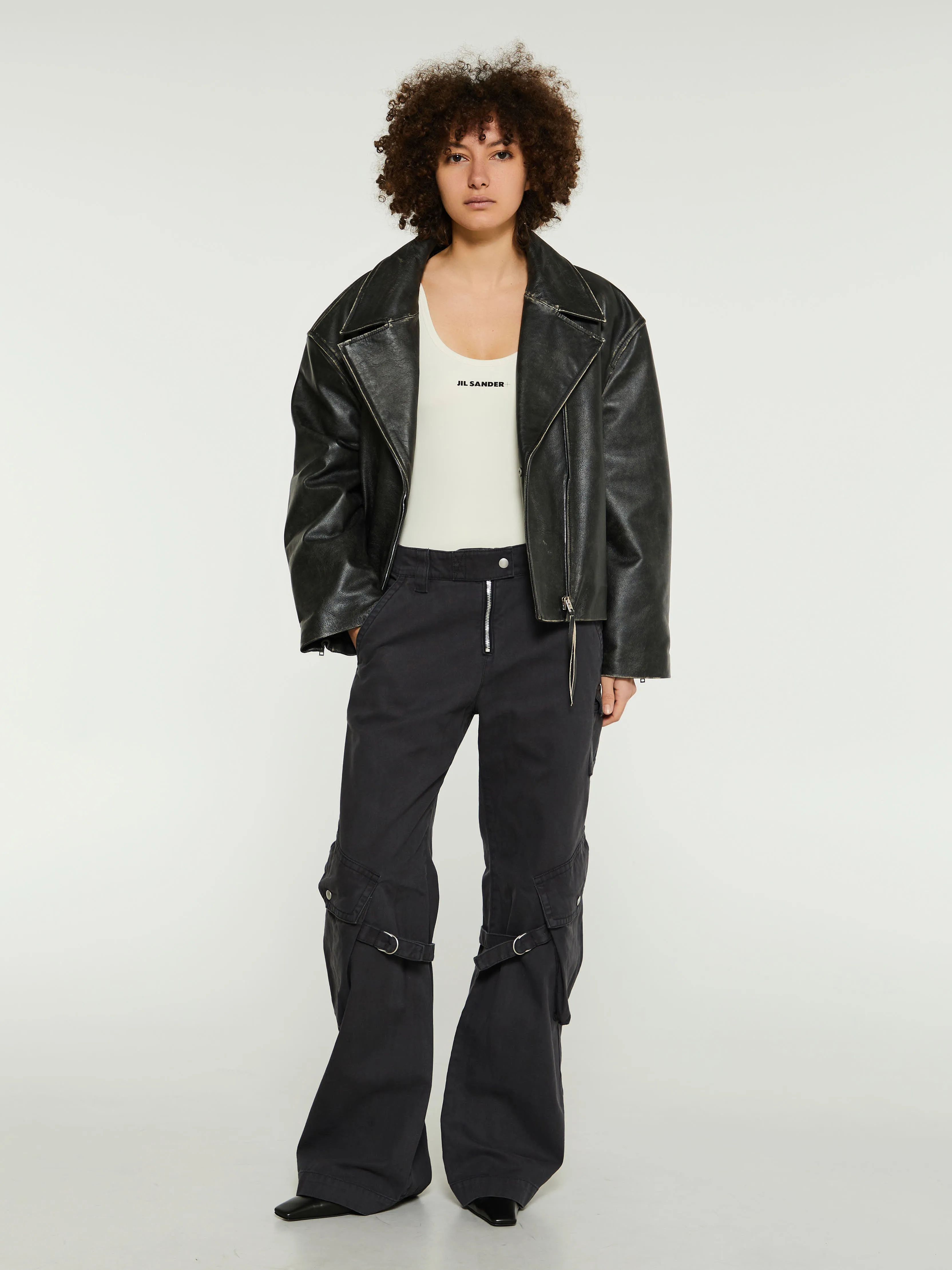 Cargo Pants in Charcoal Grey