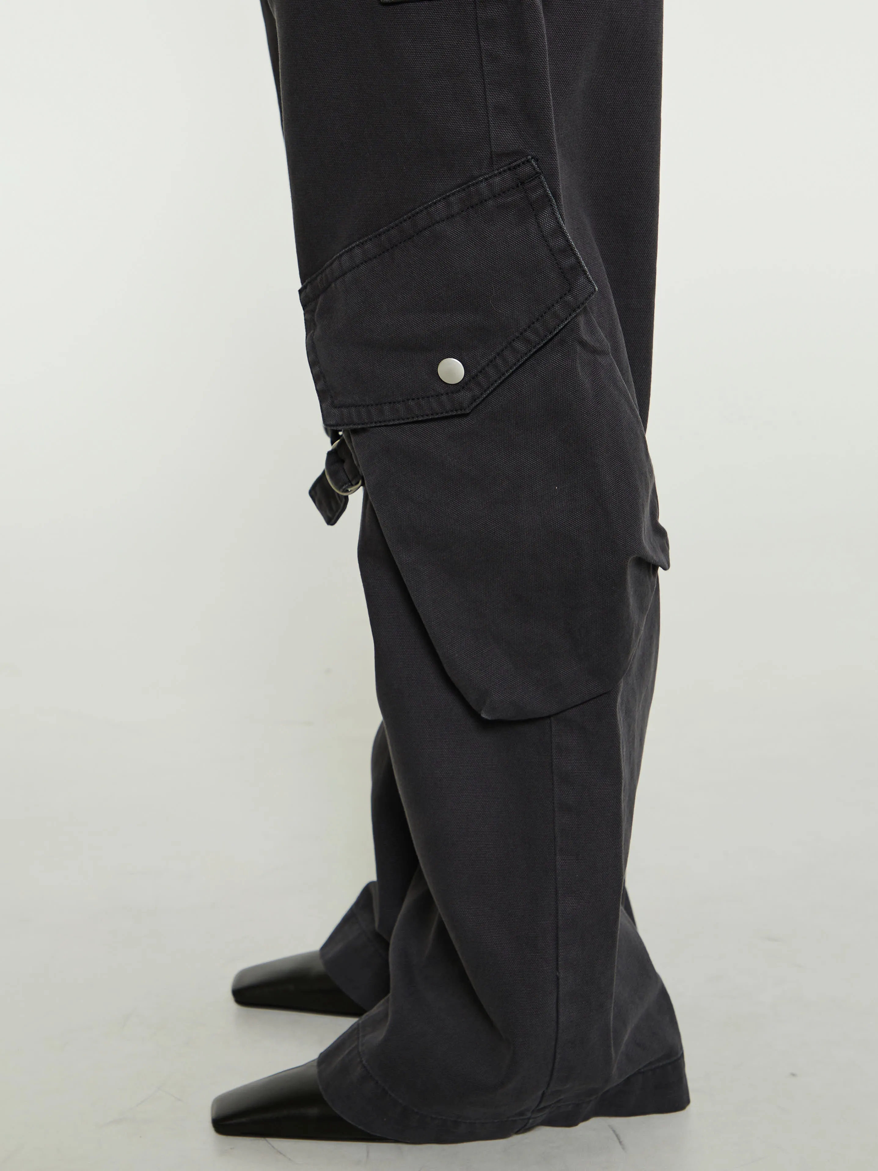Cargo Pants in Charcoal Grey