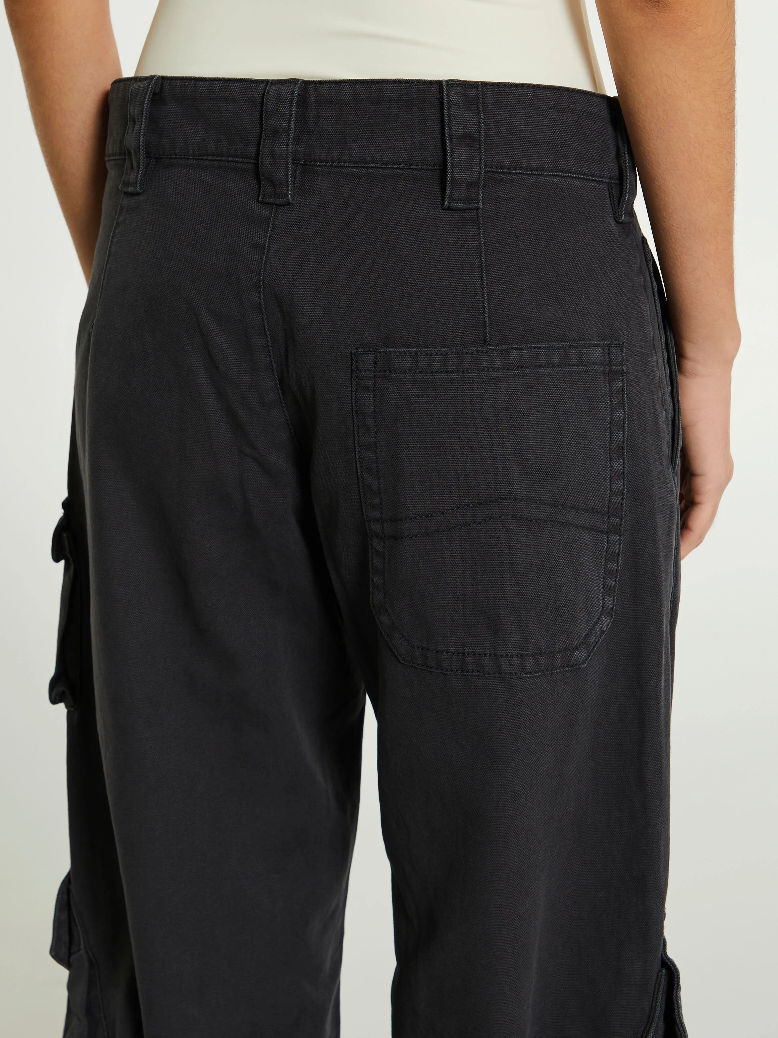 Cargo Pants in Charcoal Grey