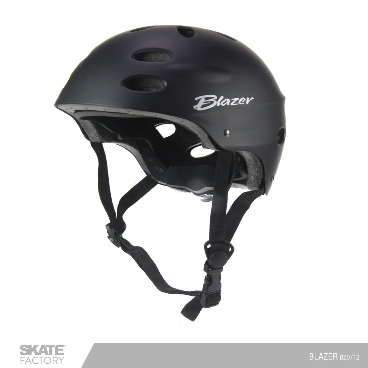 CASCO DE PROTECCIÓN BLAZER CON AJUSTADOR CRANEAL COLOR NEGRO