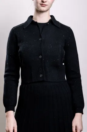 Cashmere & Yarn Cropped Jacket