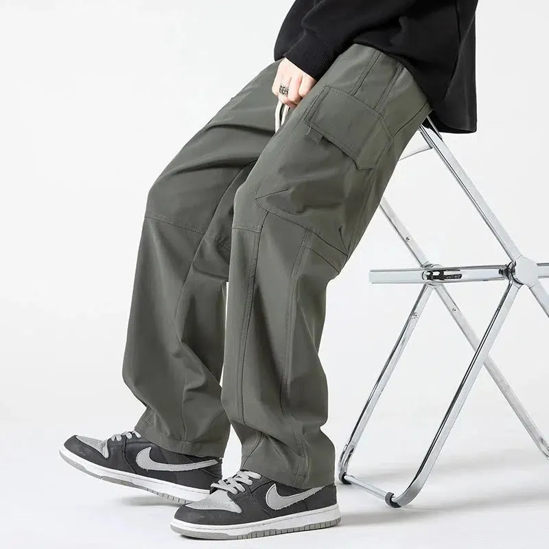 Casual Straight Fit Cargo Pants