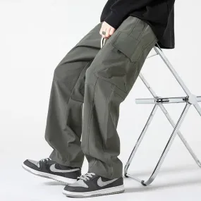 Casual Straight Fit Cargo Pants