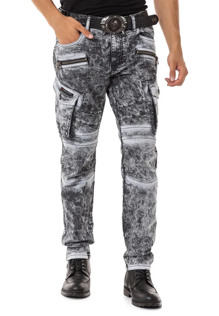 CD780 Biker Style Men's Cargo Pants