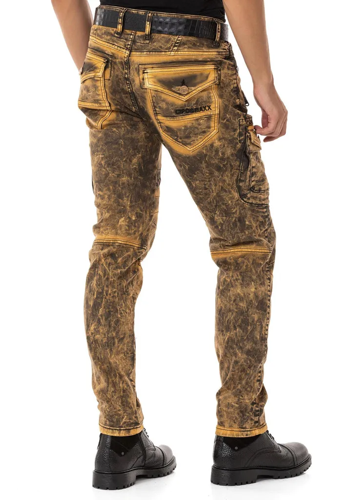 CD780 Biker Style Men's Cargo Pants