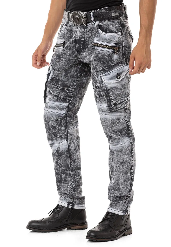 CD780 Biker Style Men's Cargo Pants