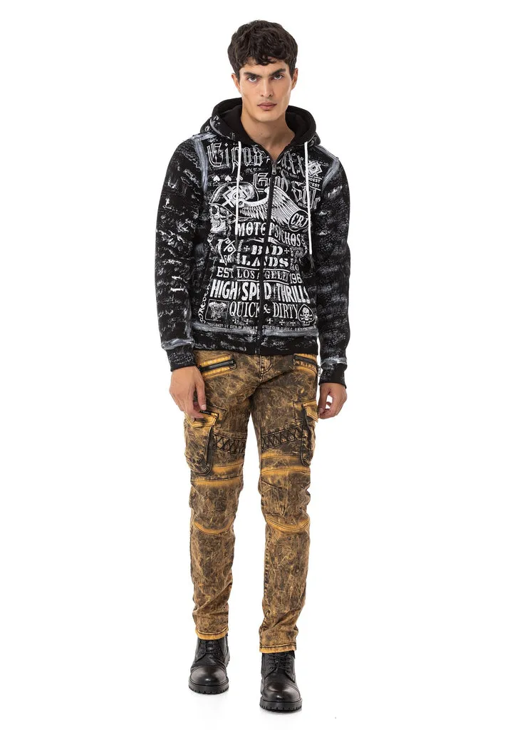 CD780 Biker Style Men's Cargo Pants