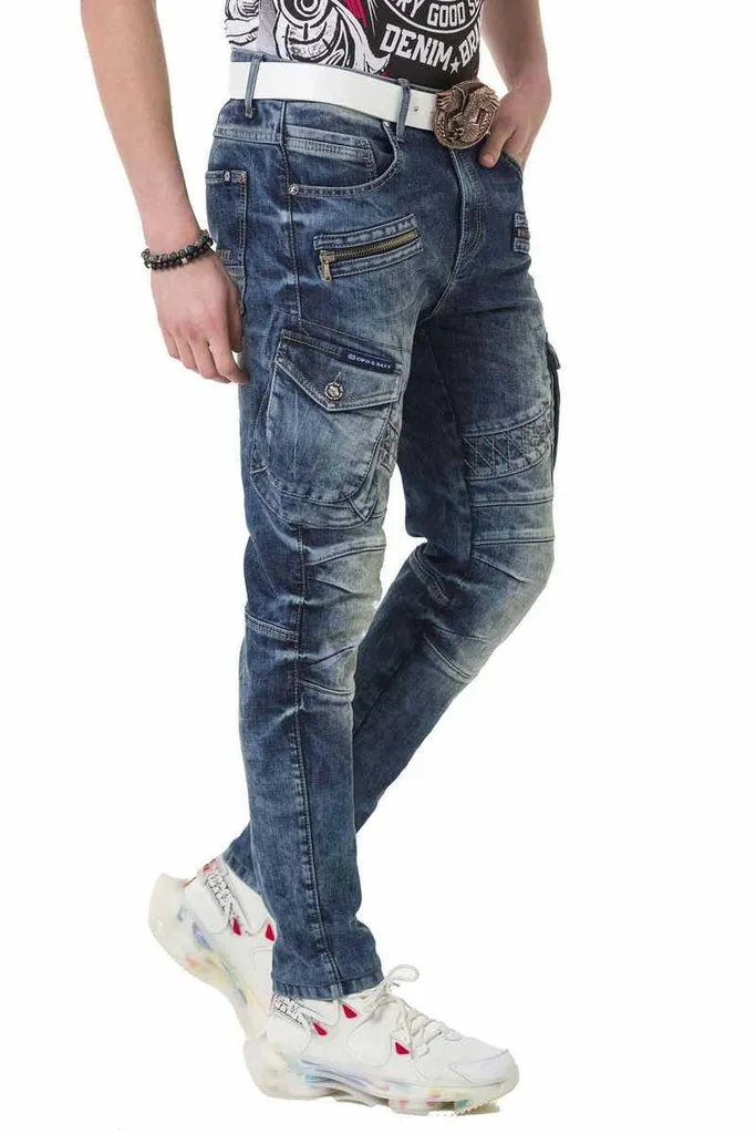 CD780 Biker Style Men's Cargo Pants