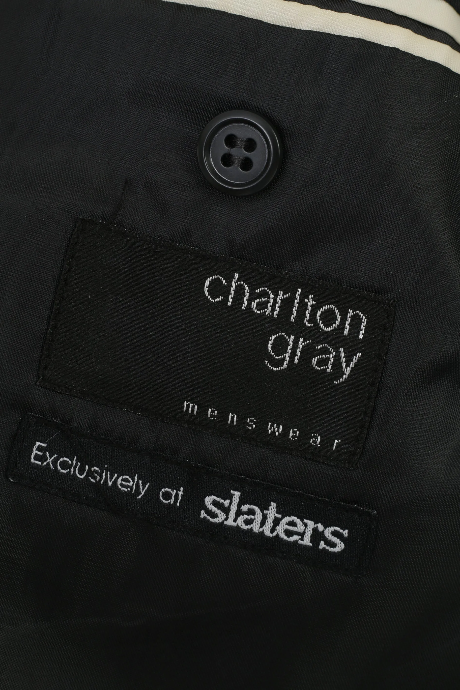 Charlton Gray Men 38 Blazer Grey Breasted Exclusively at Slaters Mens Wear Jacket Top