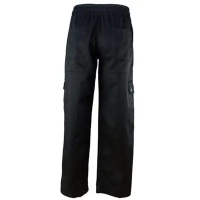 Chef Revival Cargo Chef Pants, Black, Medium