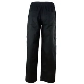Chef Revival Cargo Chef Pants, Black, Small