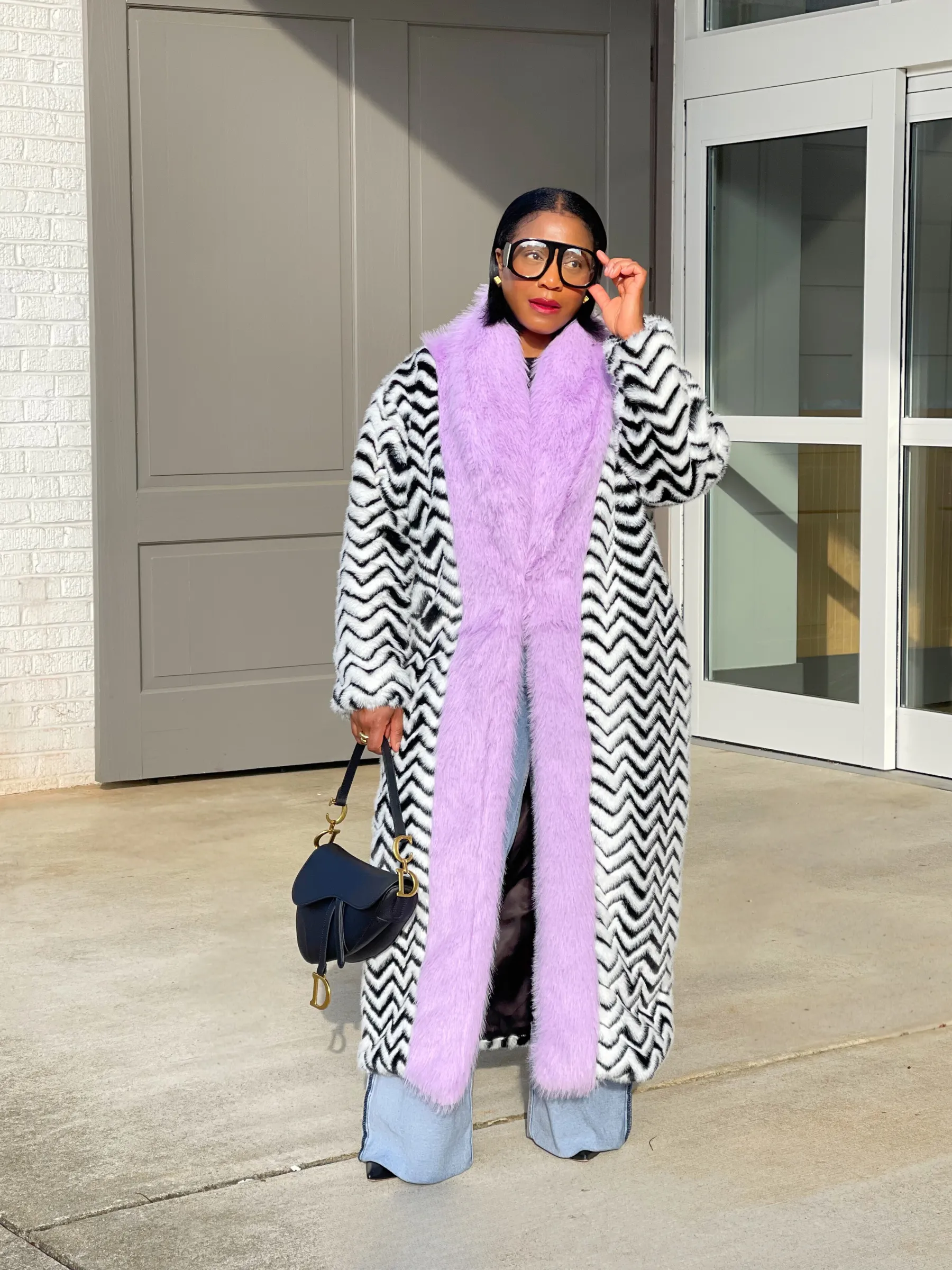 Chevi Faux Fur Coat