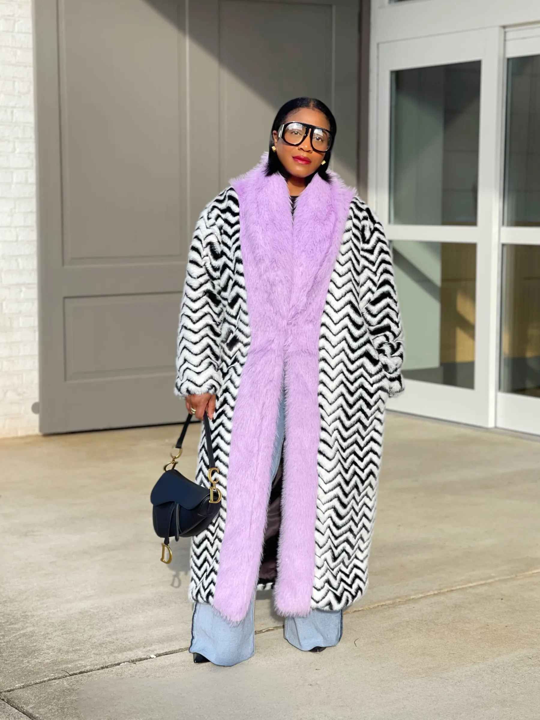 Chevi Faux Fur Coat