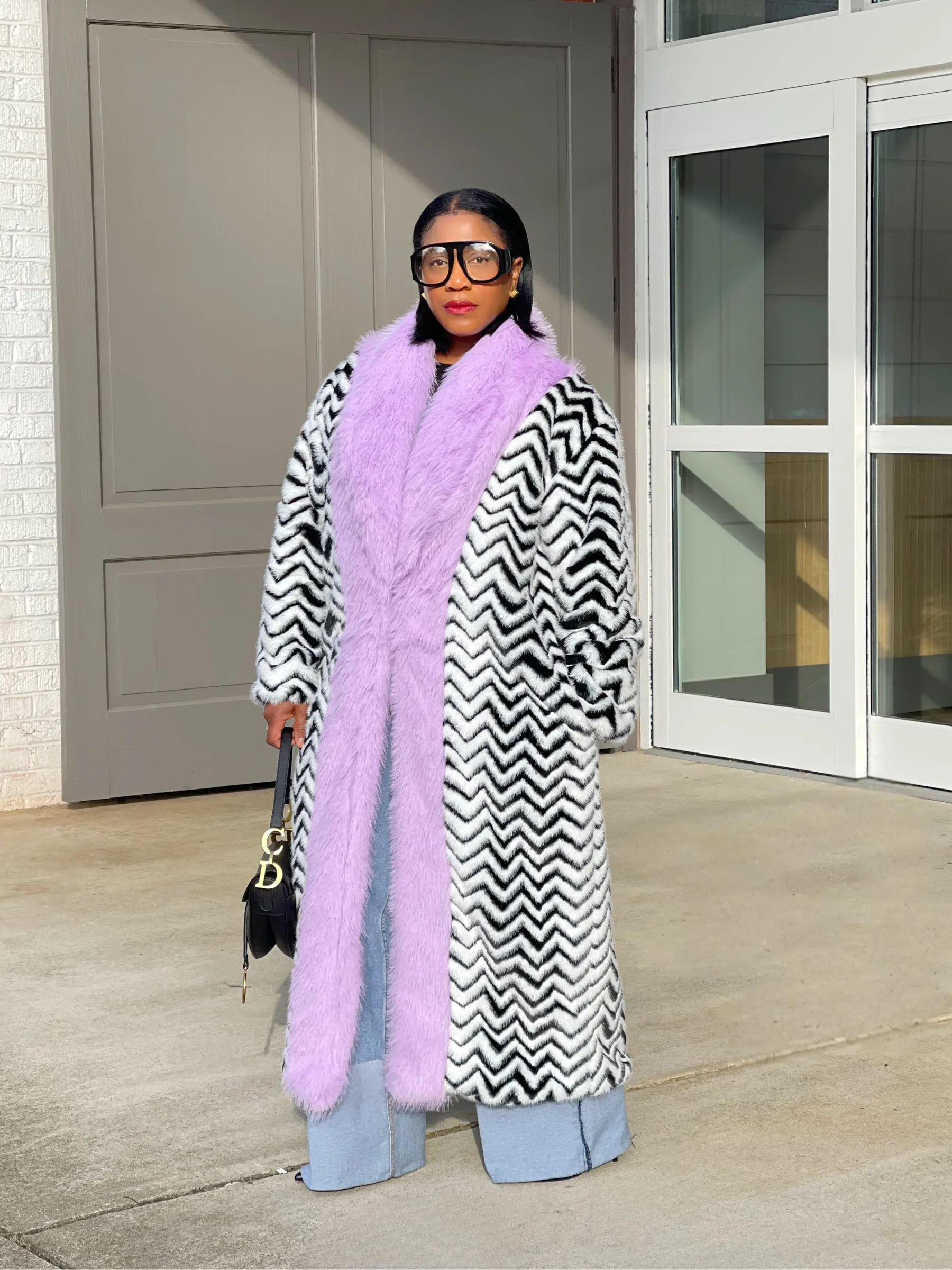 Chevi Faux Fur Coat