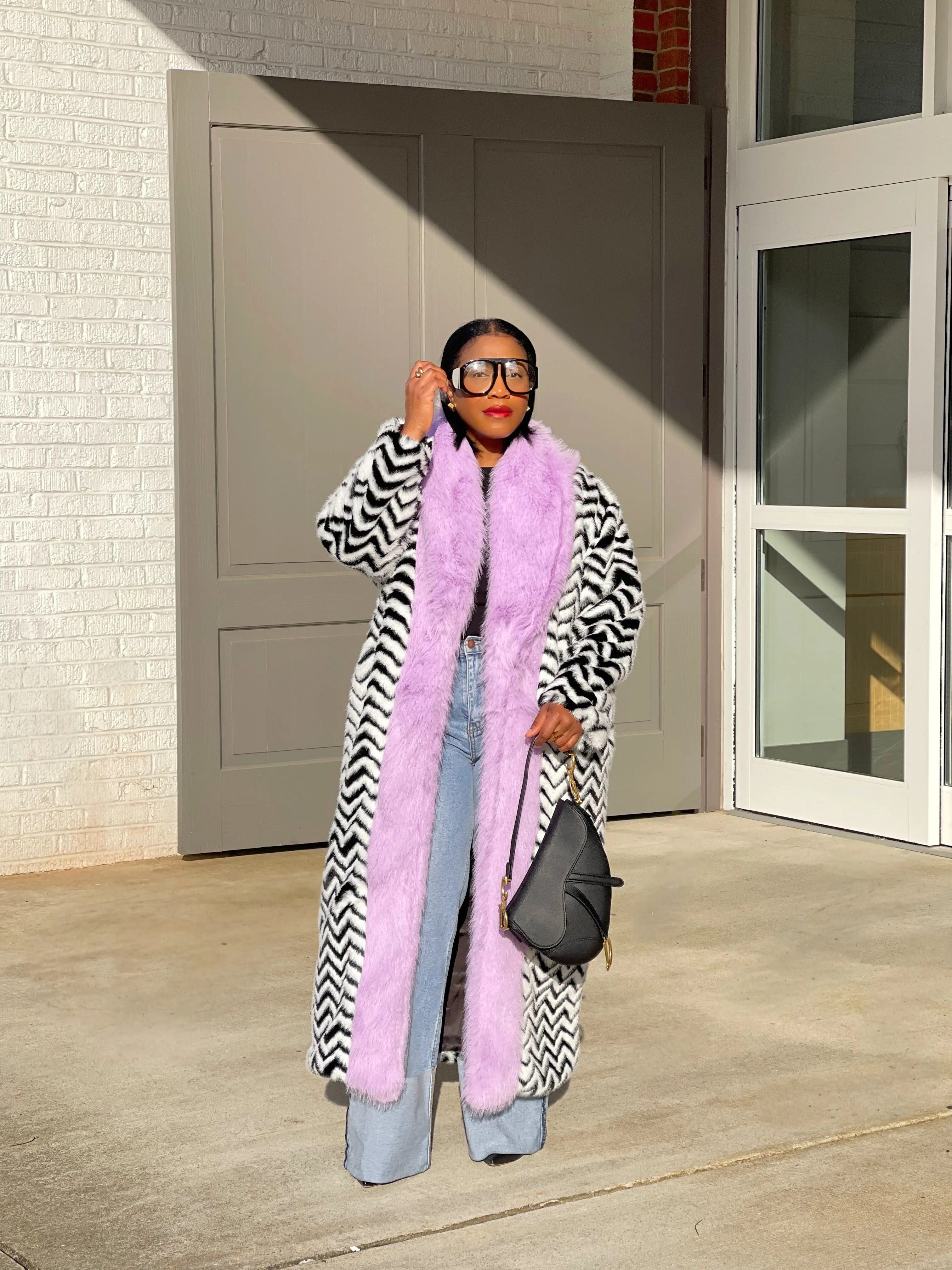 Chevi Faux Fur Coat