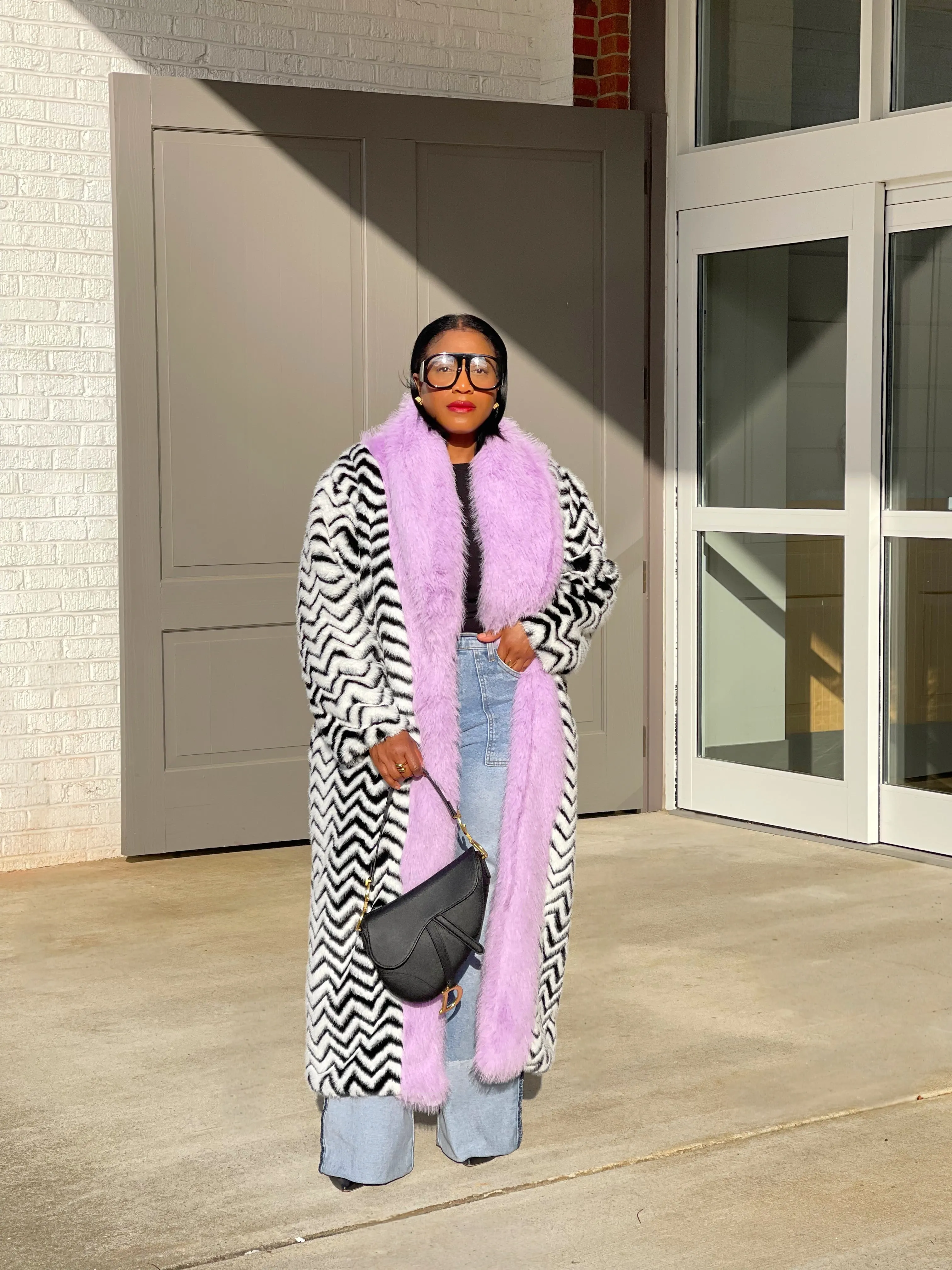 Chevi Faux Fur Coat
