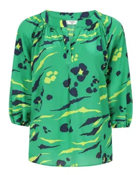 Clevedon Silk Blouse Empress Jade