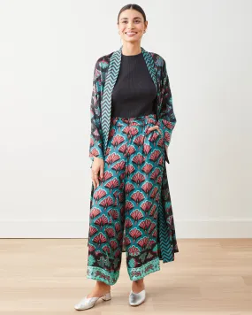 Cocktail Hour - Daylight Duster & Pants Set - Gatsby Green
