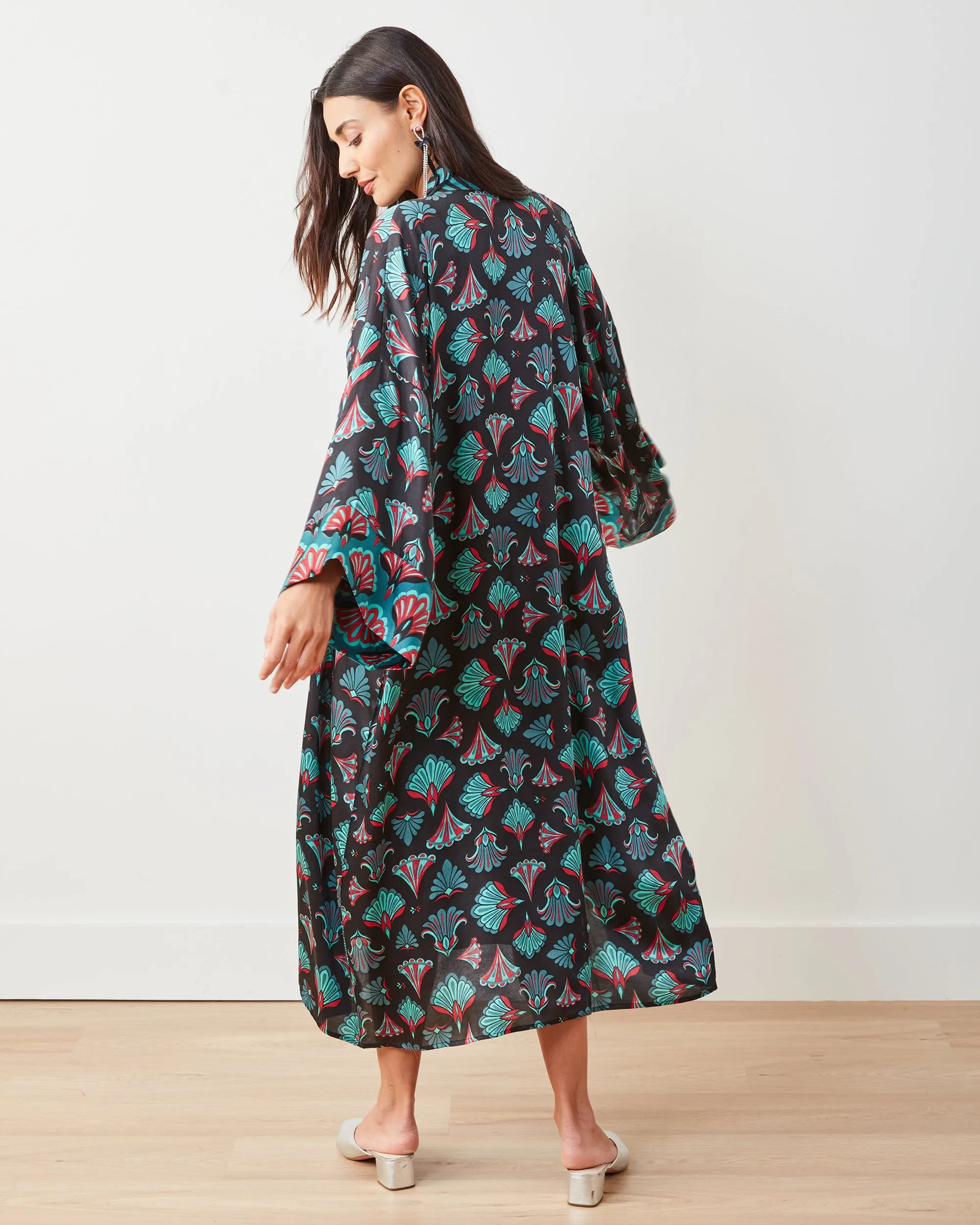 Cocktail Hour - Daylight Duster & Pants Set - Gatsby Green