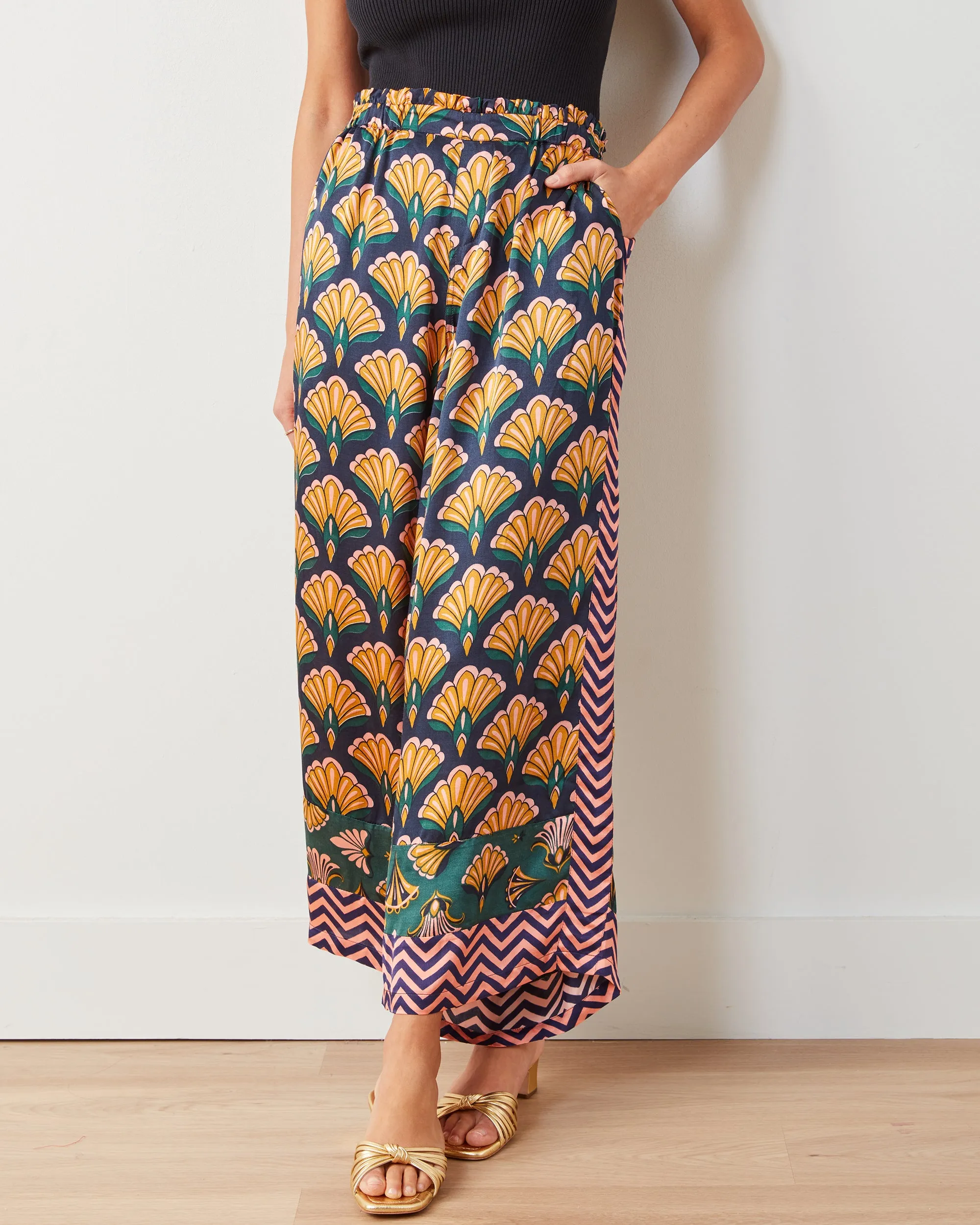 Cocktail Hour - Daylight Duster & Pants Set - Gemstone