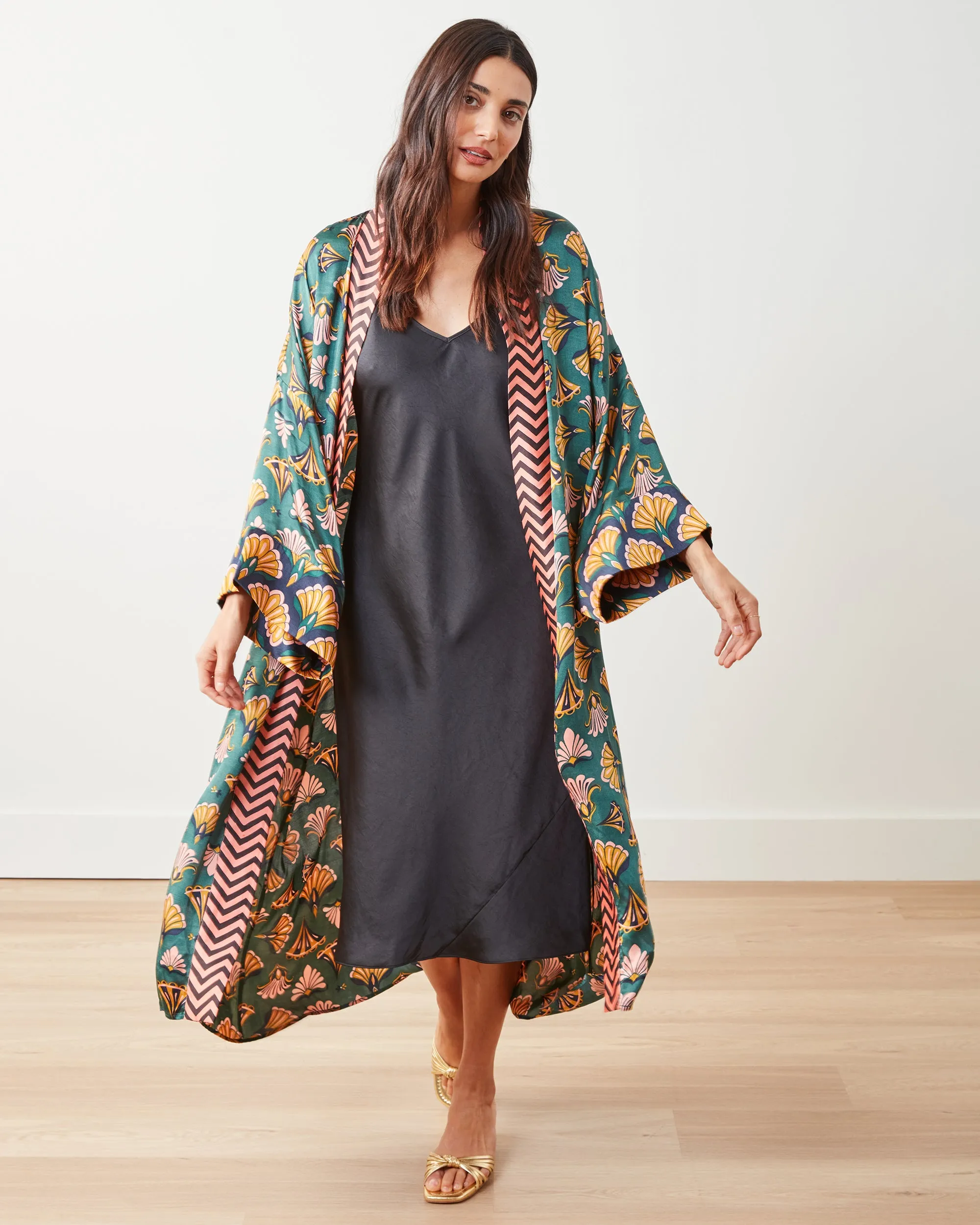Cocktail Hour - Daylight Duster & Pants Set - Gemstone