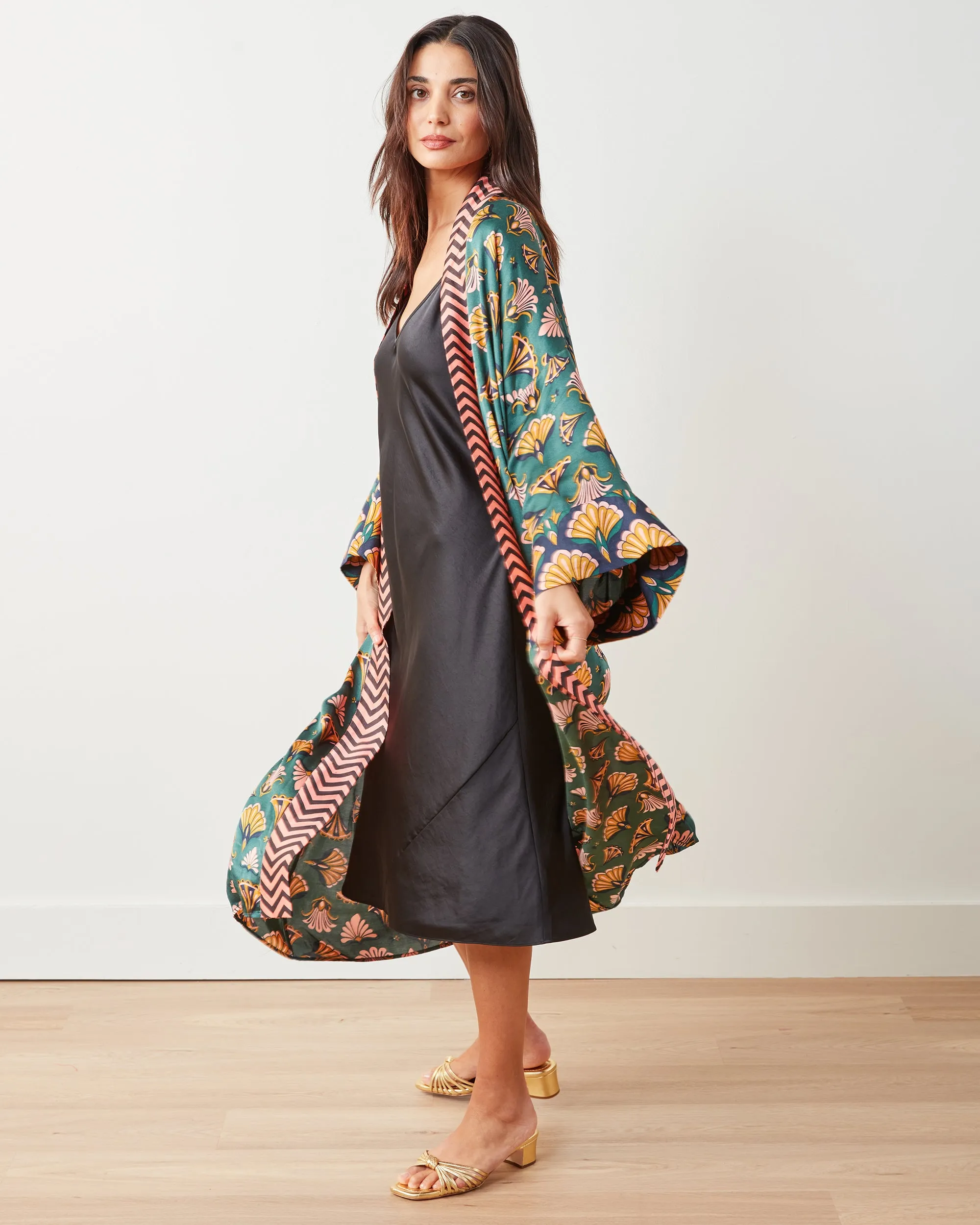 Cocktail Hour - Daylight Duster & Pants Set - Gemstone