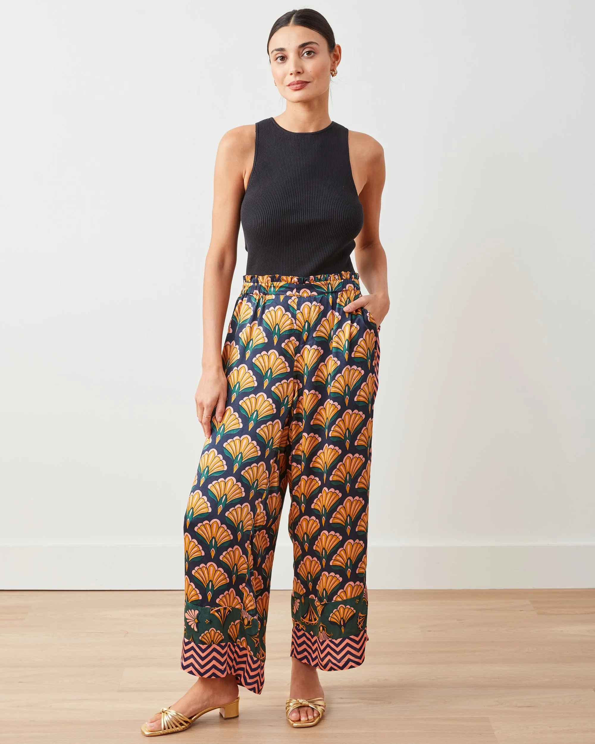 Cocktail Hour - Daylight Duster & Pants Set - Gemstone