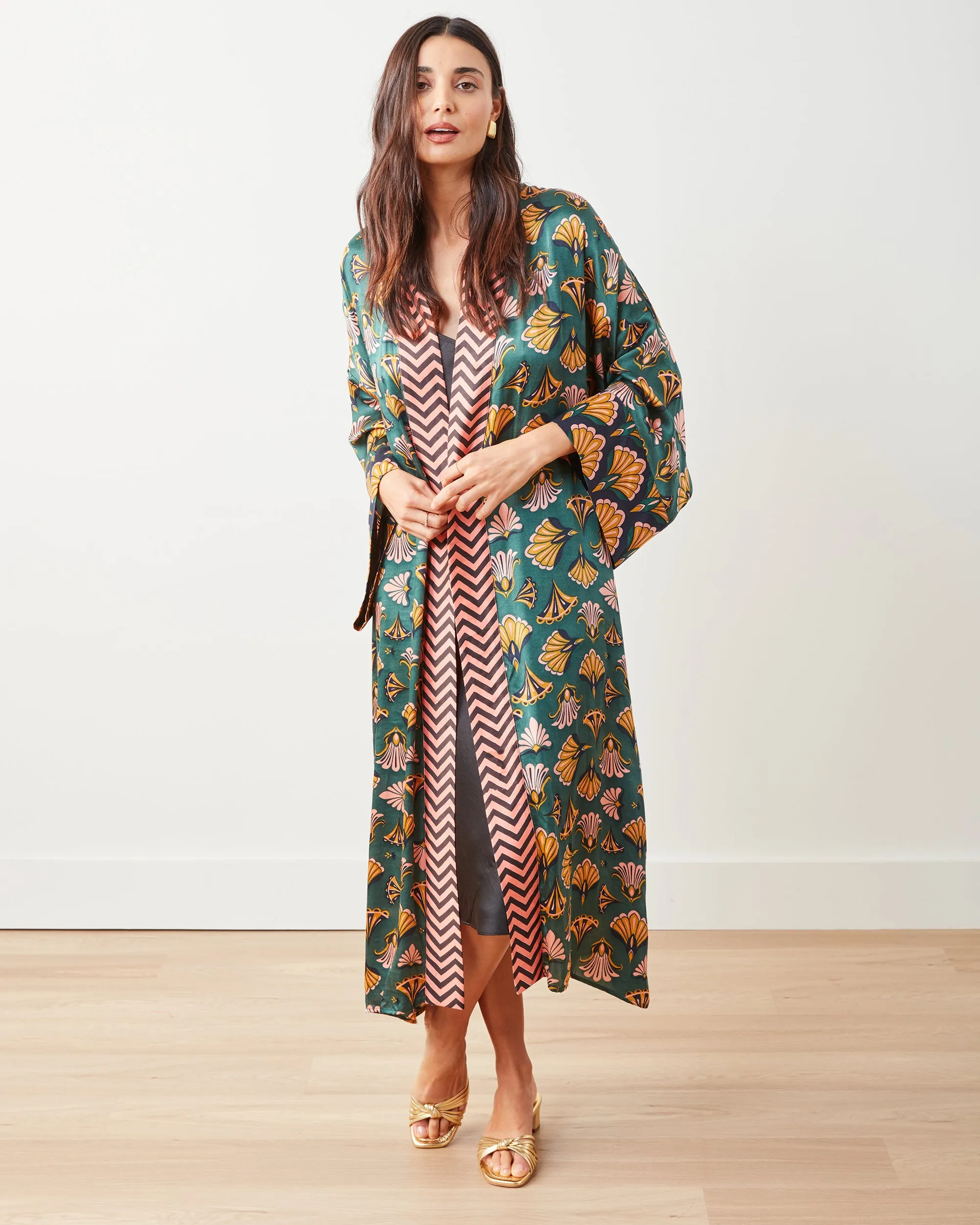 Cocktail Hour - Daylight Duster & Pants Set - Gemstone