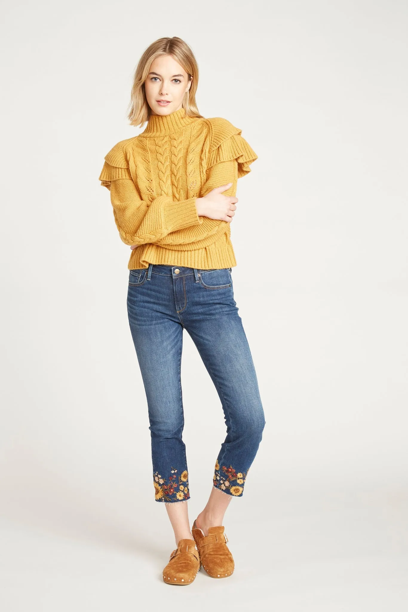 Colette Jean in Fall Sunflower