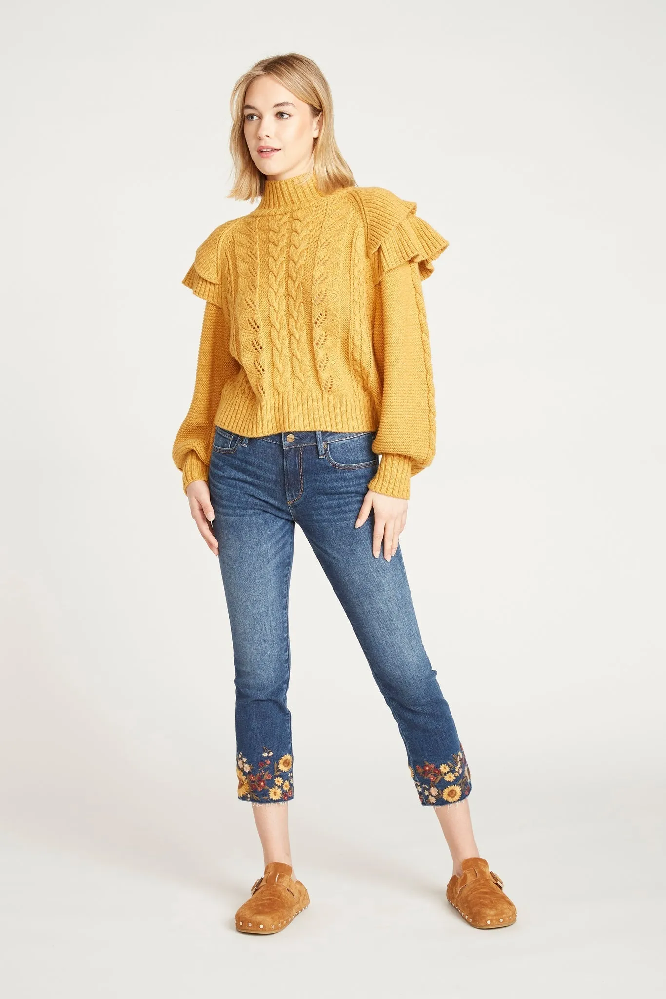Colette Jean in Fall Sunflower